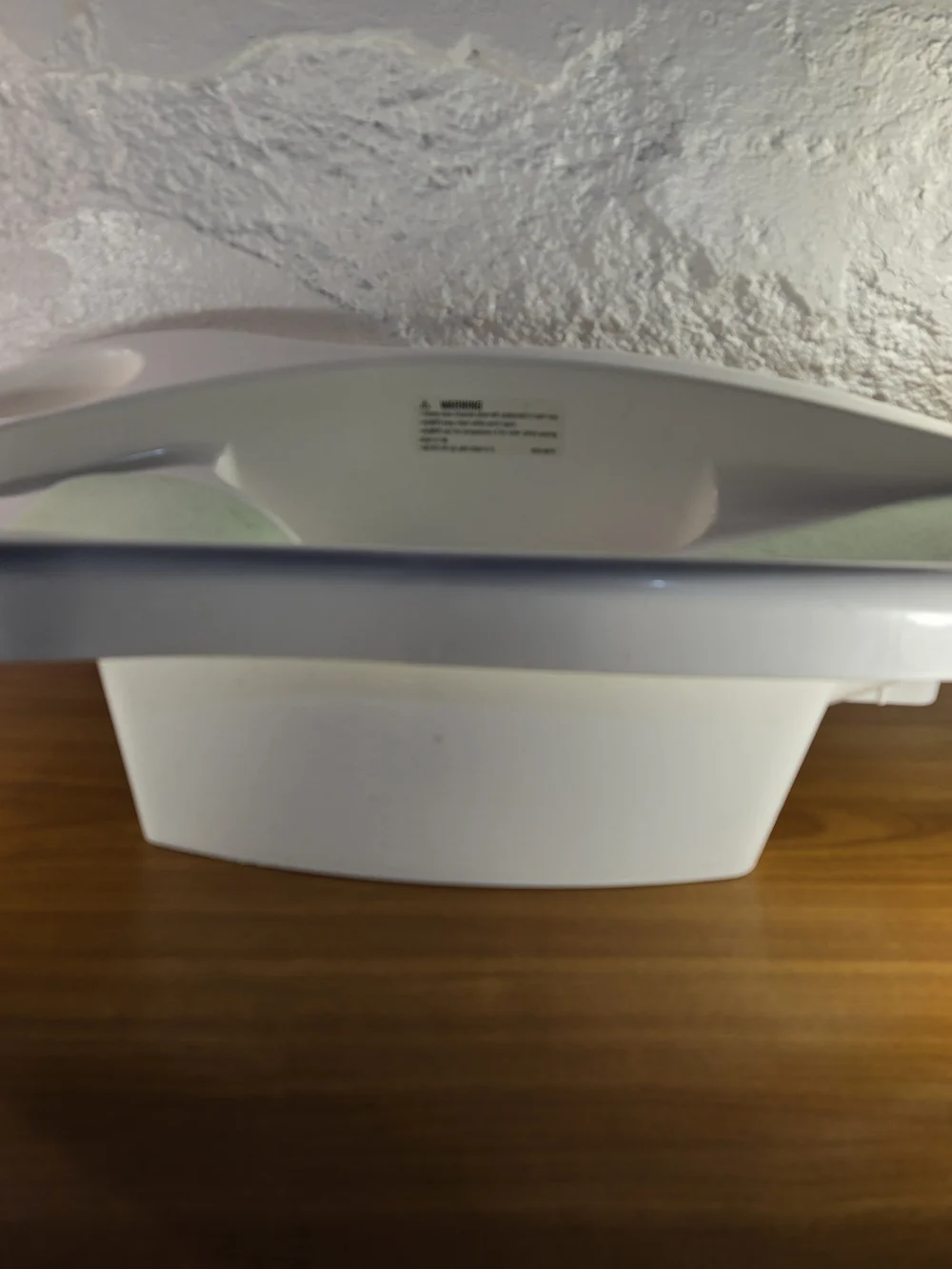 Newborn Bath Tub Baby Infant Toddler Kids Shower Anti Slip Safety Bathing White